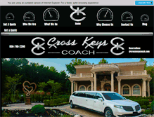 Tablet Screenshot of crosskeyscoach.com